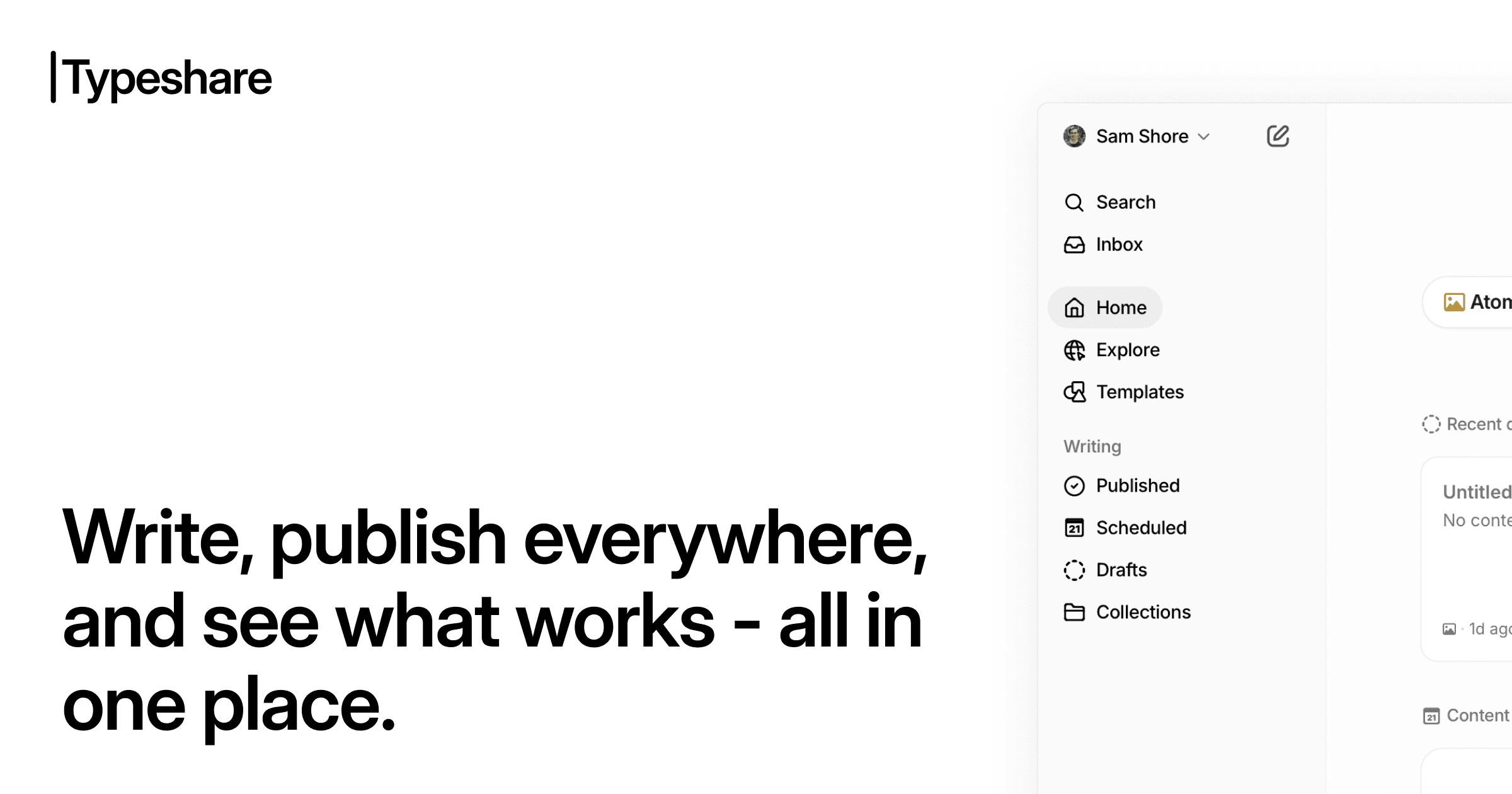 Typeshare | The All-In-One Writing Platform