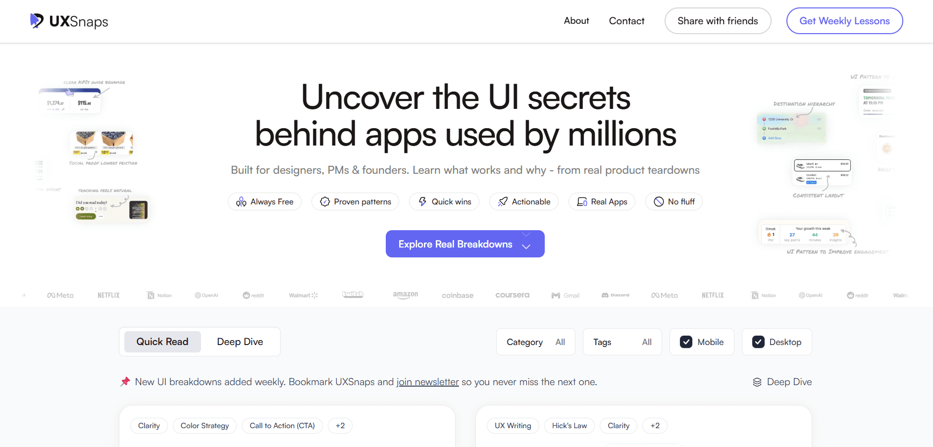 Uncover the UI secrets behind apps used by millions