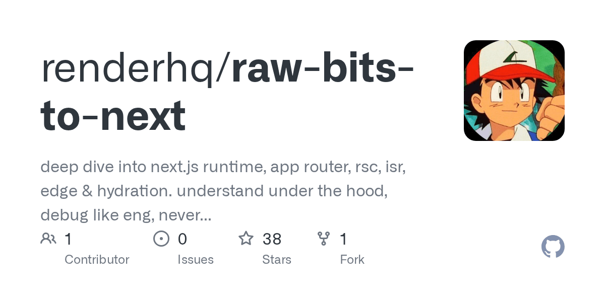 Deep dive into next.js runtime, app router, rsc, isr, edge & hydration.